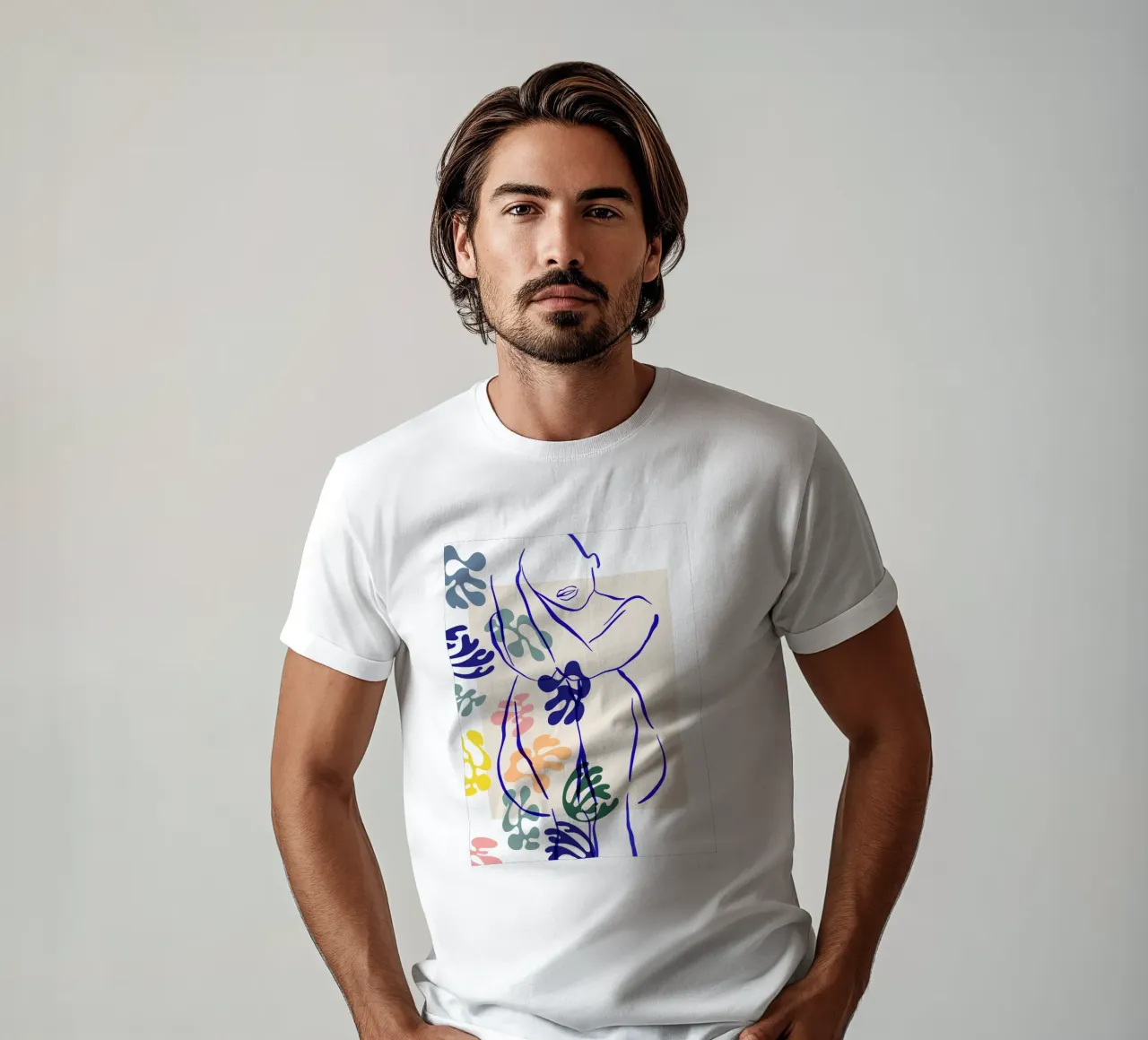 Figural Bloom No 03 t-shirt da treechild