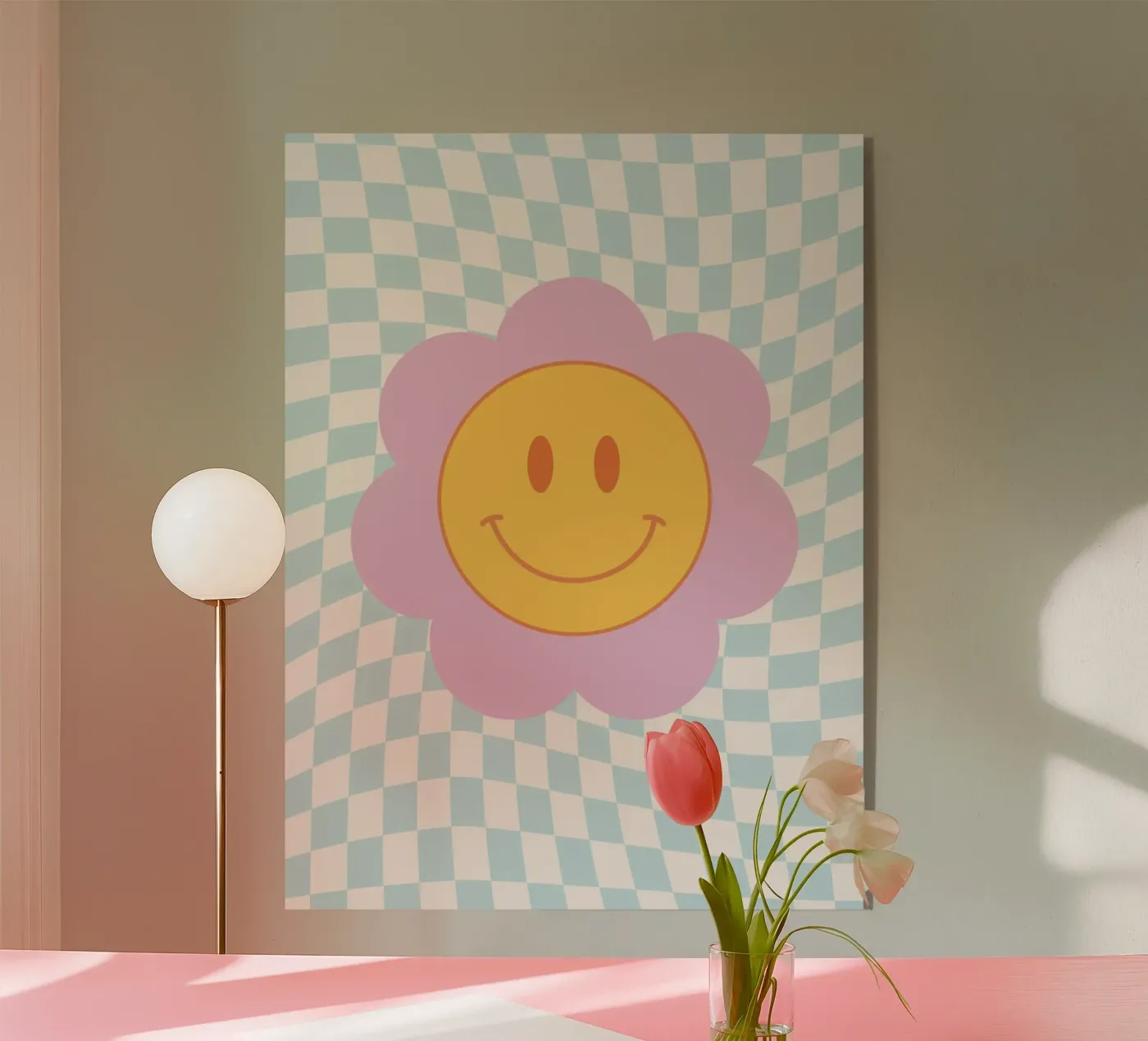 Faccina sorridente plexiglass da Paigaam Studio