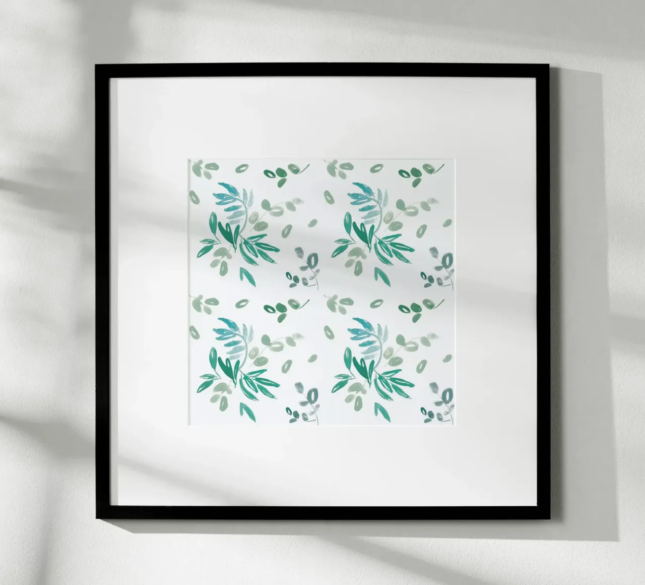 Eukalyptus poster con telaio in alluminio da Farina Kuklinski