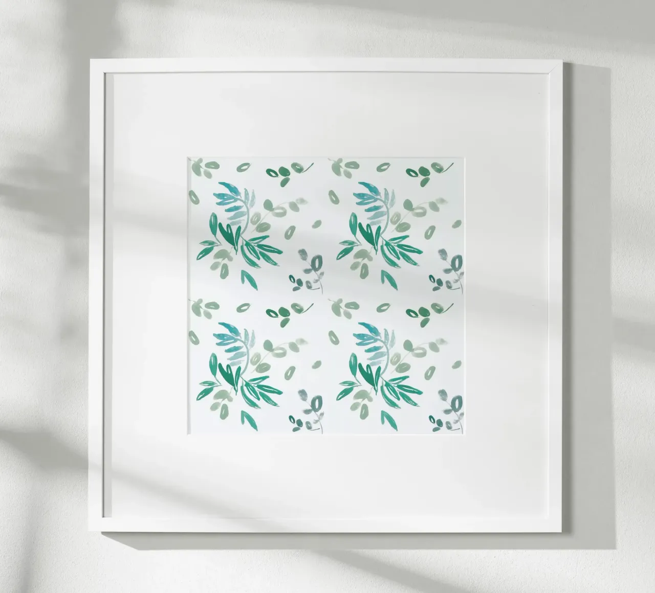 Eukalyptus poster con telaio in alluminio da Farina Kuklinski