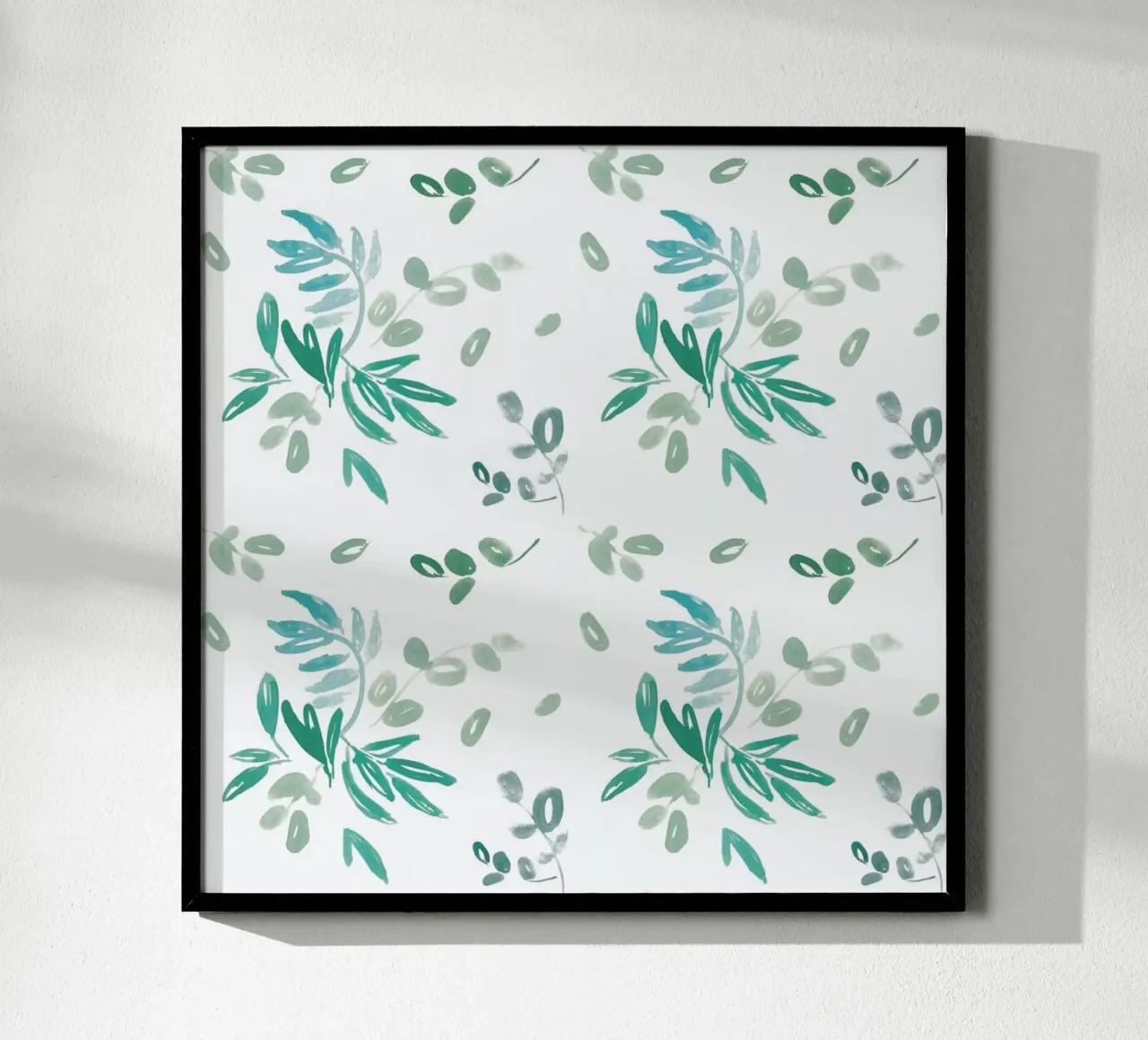 Eukalyptus poster con telaio in alluminio da Farina Kuklinski