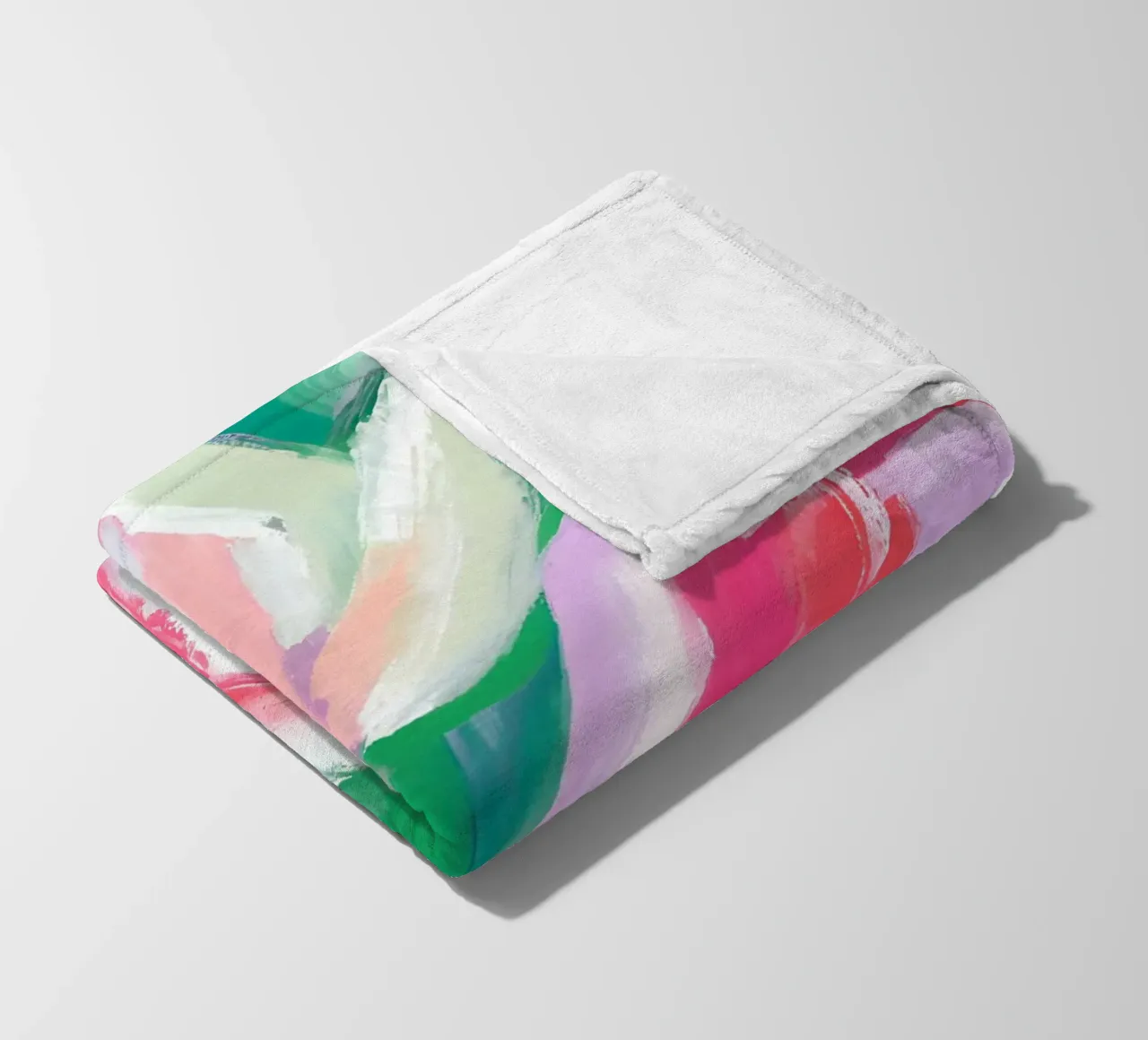Drei Tulpen fleece blanket by Ohkimiko