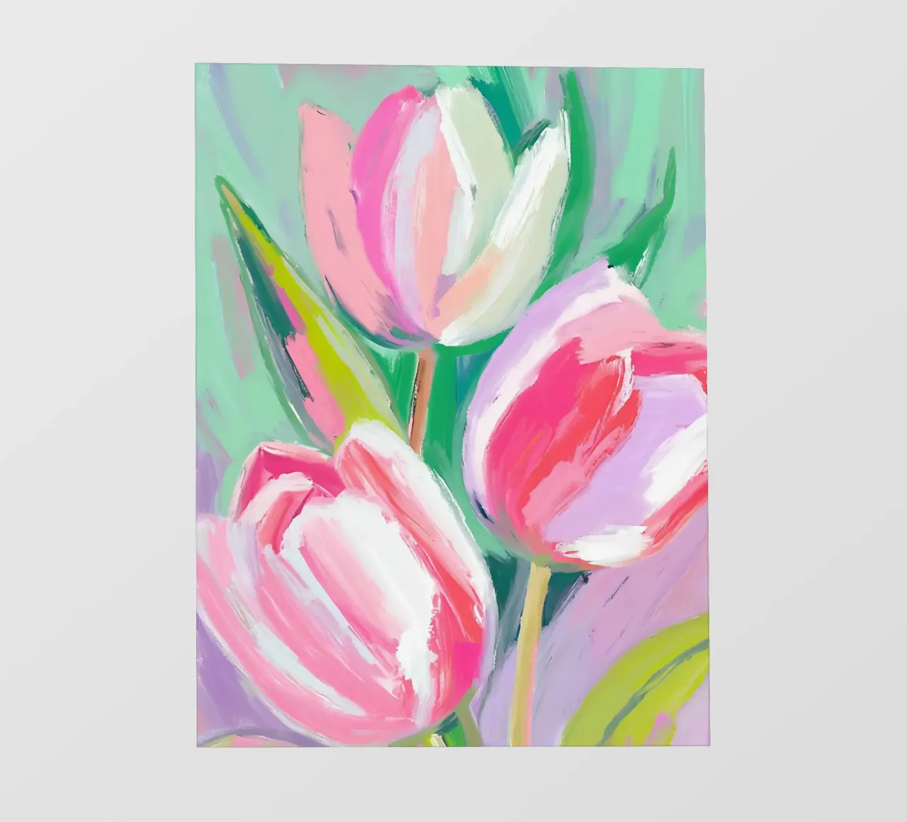 Drei Tulpen photo wallpaper by Ohkimiko