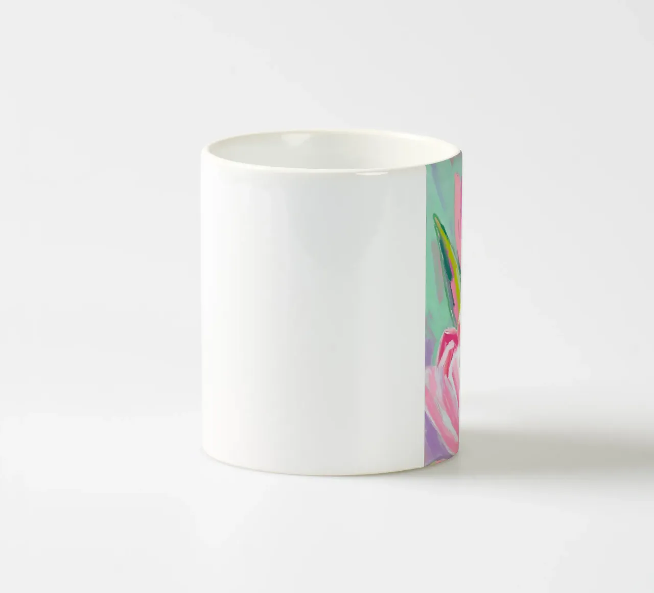 Drei Tulpen tazza in ceramica da Ohkimiko