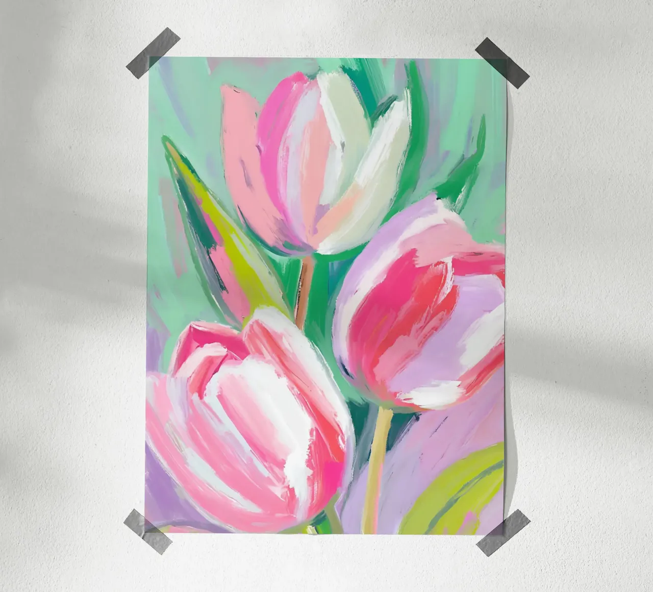 Drei Tulpen hahnemühle by Ohkimiko