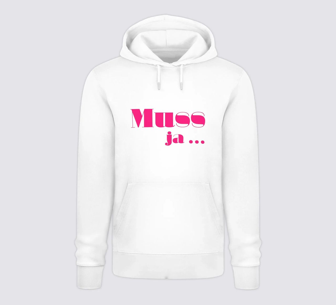 Muss ja … felpa con cappuccio da Typehype