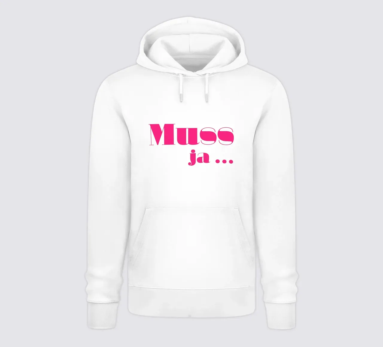 Muss ja … hoodie van Typehype