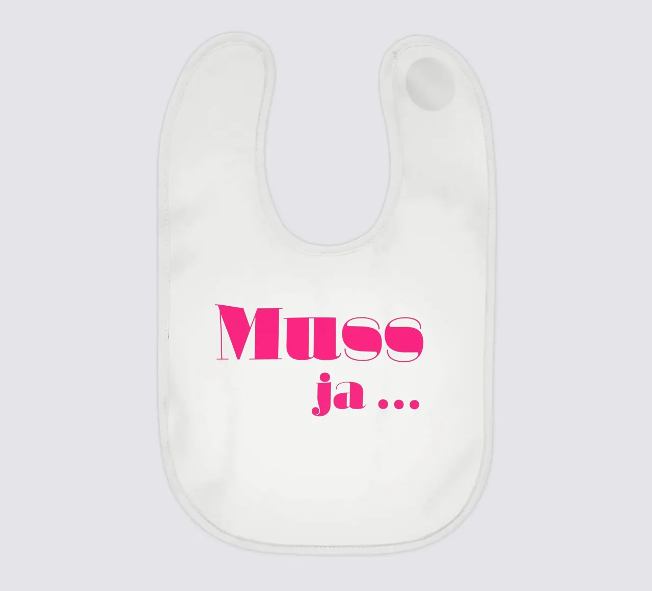 Muss ja … bavaglino da Typehype