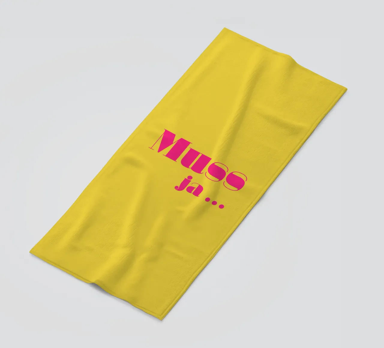 Muss ja … toalla de playa de Typehype