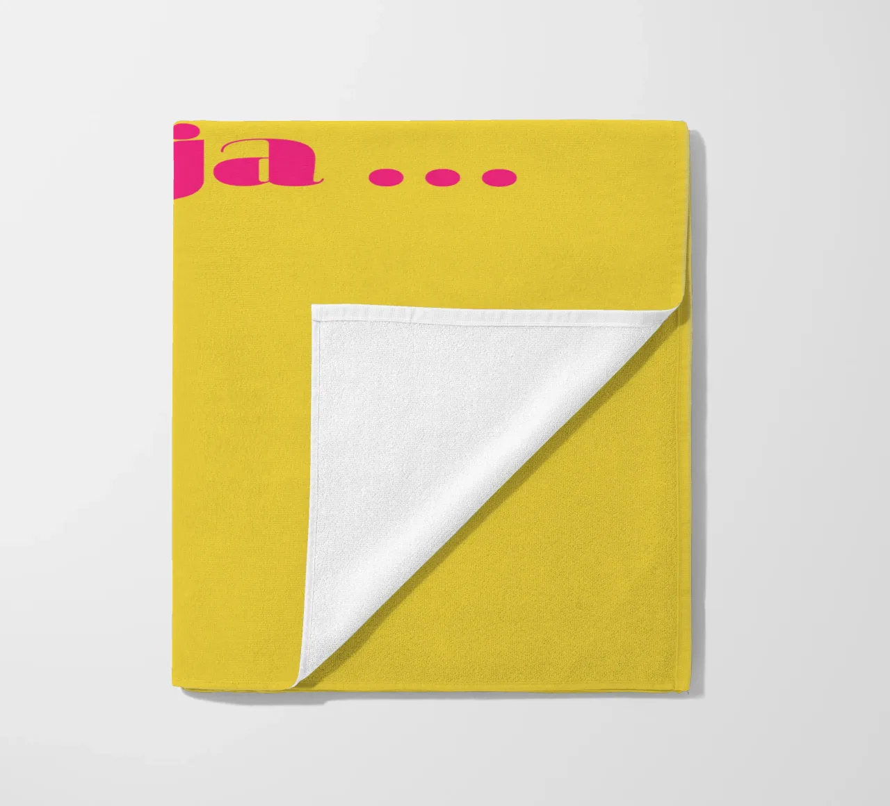 Muss ja … toalla de playa de Typehype
