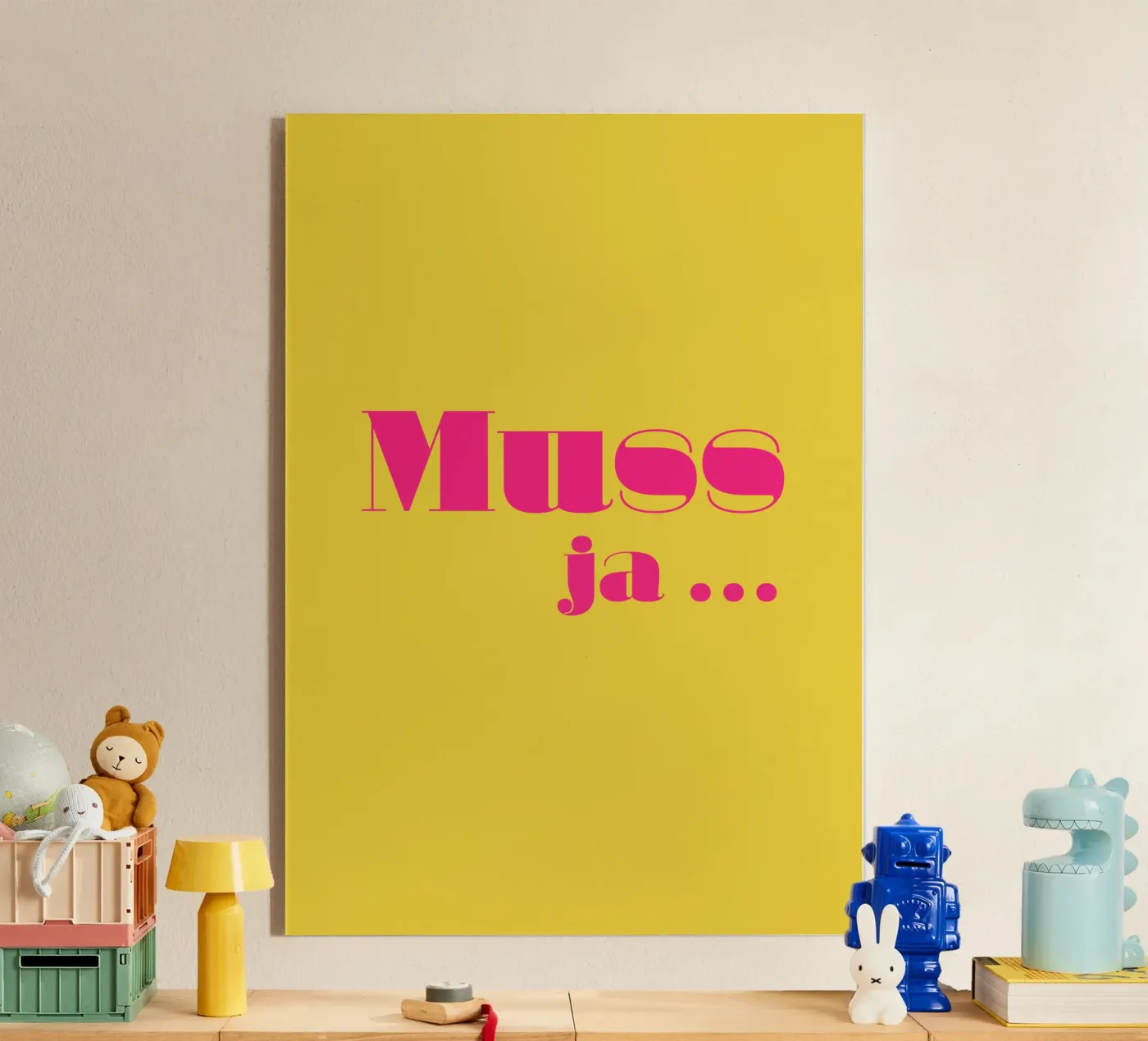 Muss ja … plexiglass da Typehype