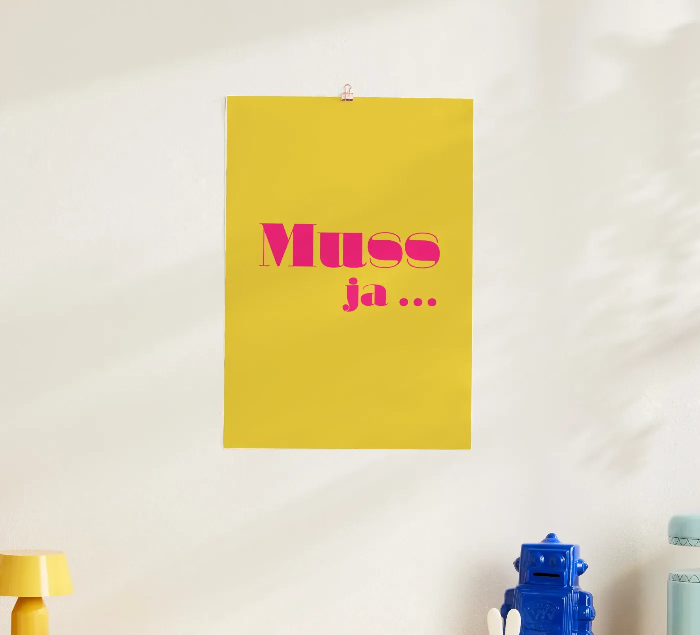 Muss ja … poster da Typehype