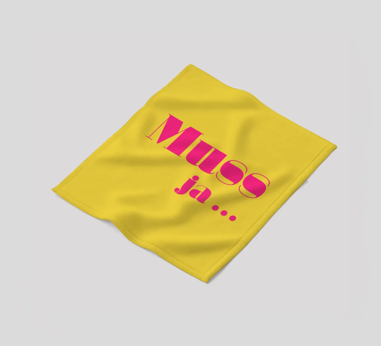 Muss ja … coperta in pile da Typehype