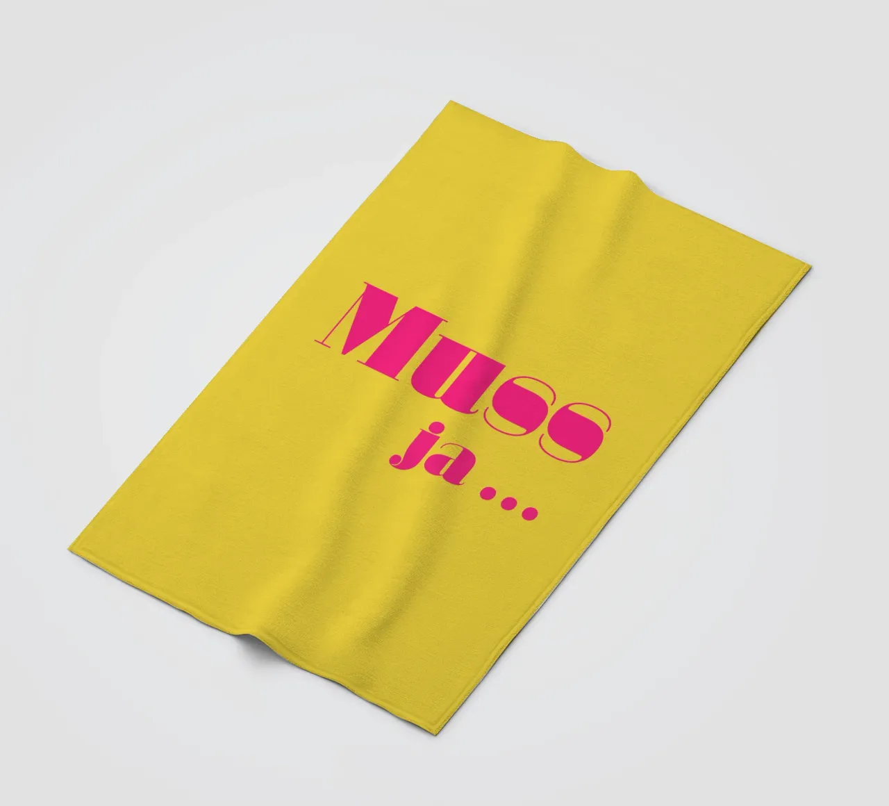 Muss ja … coperta in pile da Typehype