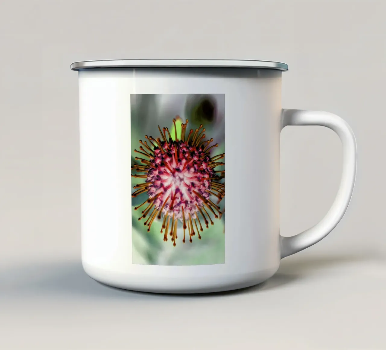 Pin Cushion 1 tazza in smalto da Shot By Clint