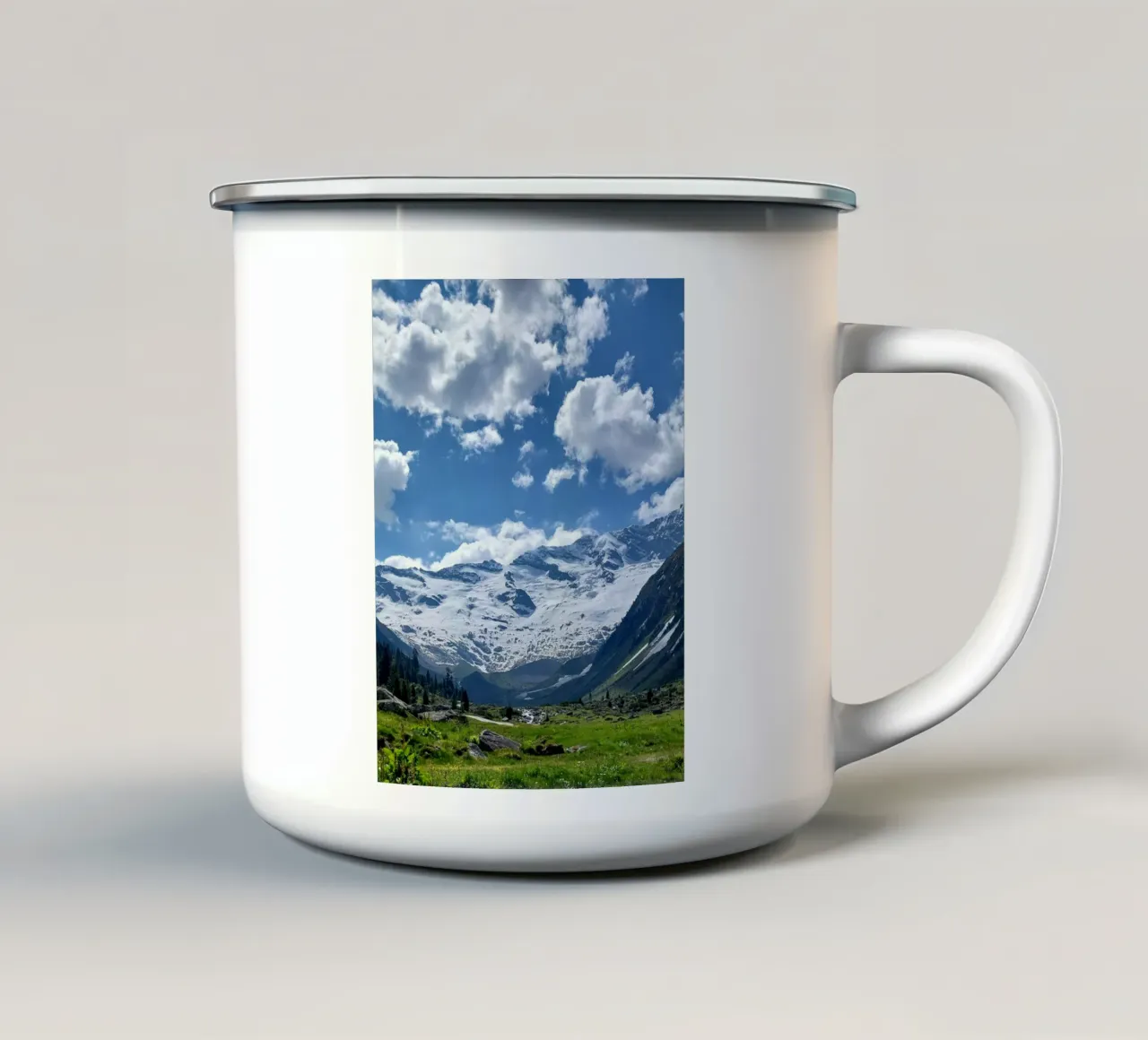 Krimml Achental tazza in smalto da Bangin