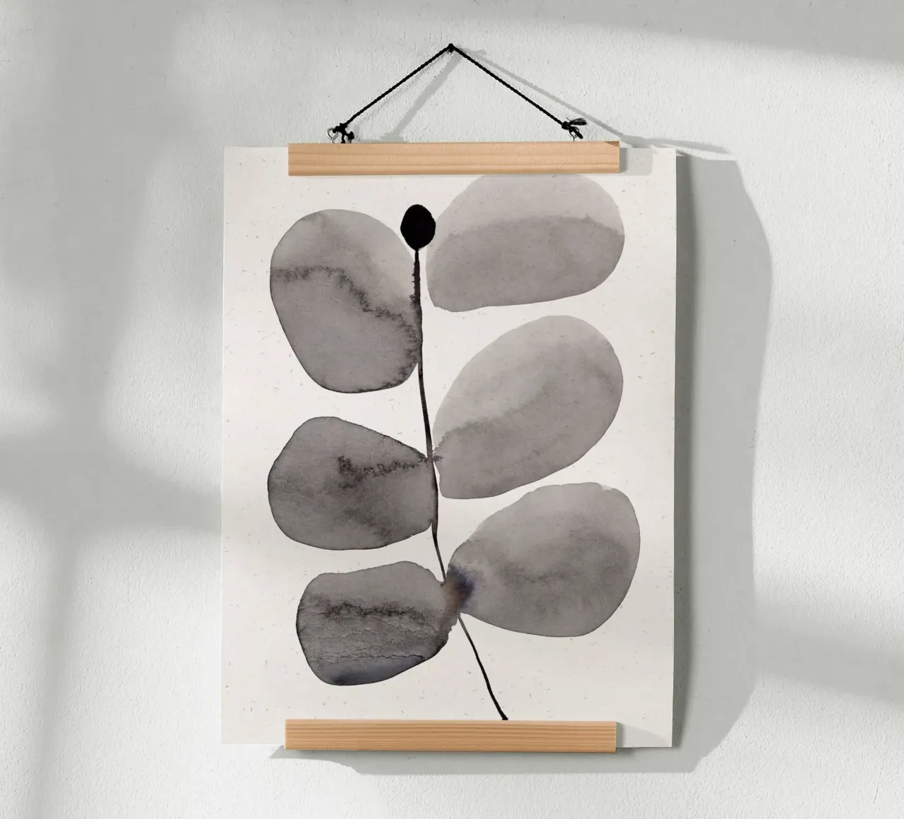 Black Leaflover 01 poster da Leaflover