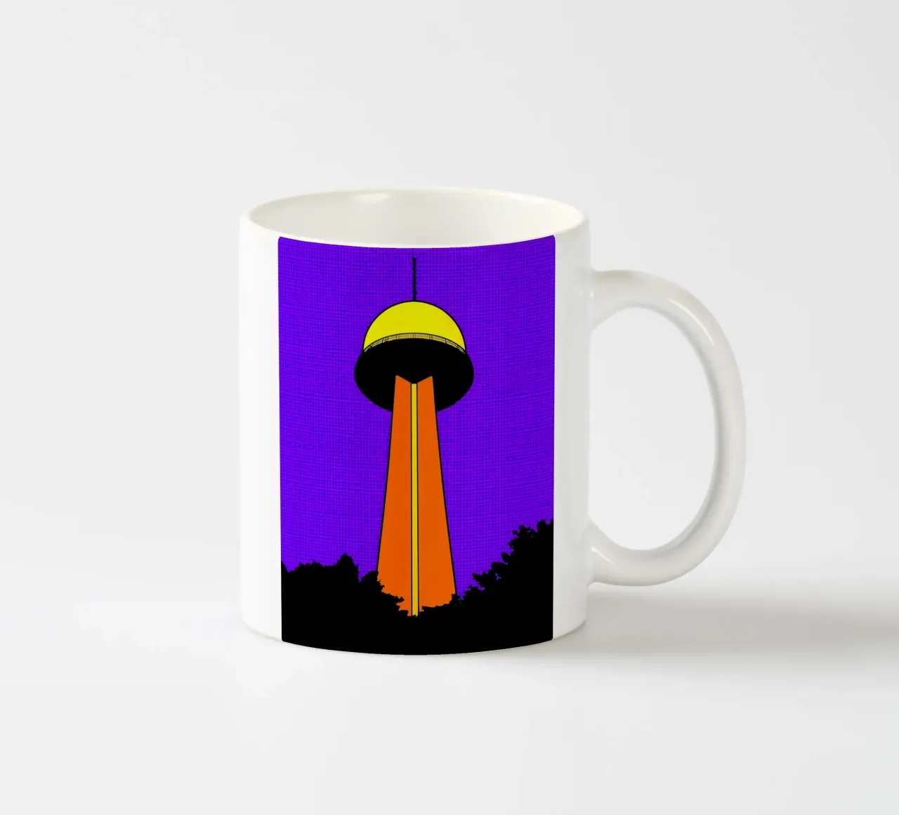 Torre - Pop Art tazza in ceramica da ColorCrash Gallery