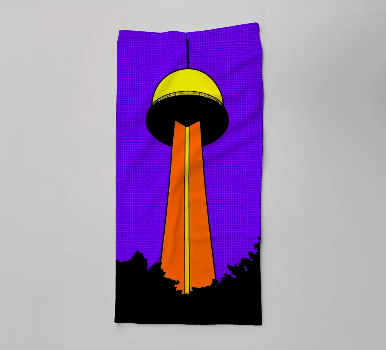 Torre - Pop Art asciugamano da bagno da ColorCrash Gallery