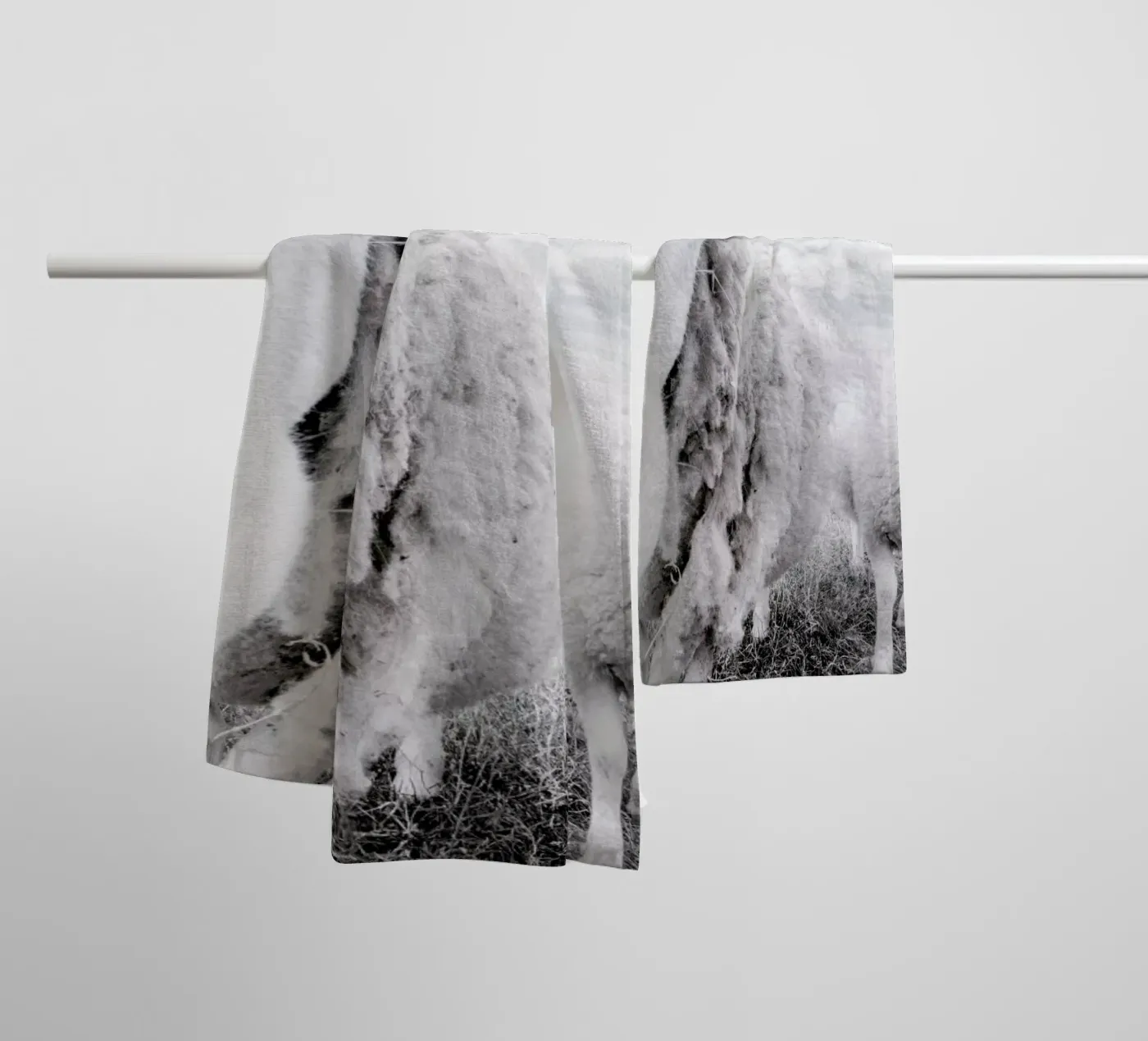 Sheeps towel by Victoria Frost