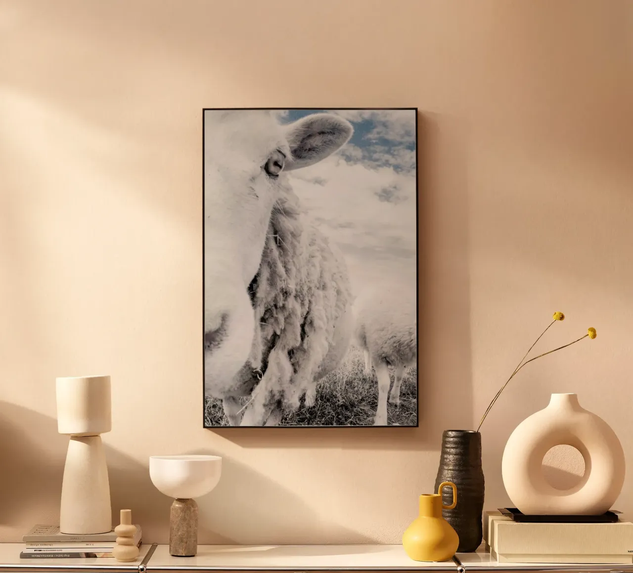 Sheeps plexiglass da Victoria Frost