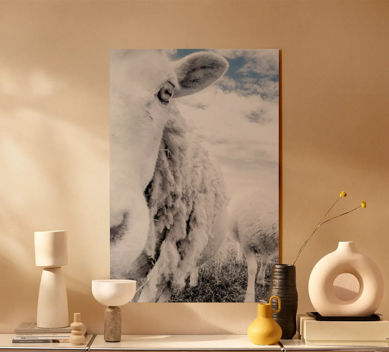 Sheeps plexiglass da Victoria Frost