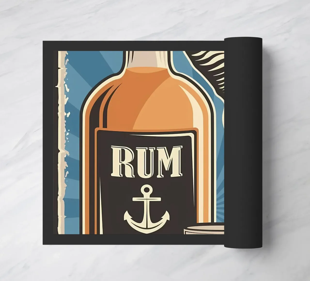 Rum e gatto zerbino da Monique A Hooper