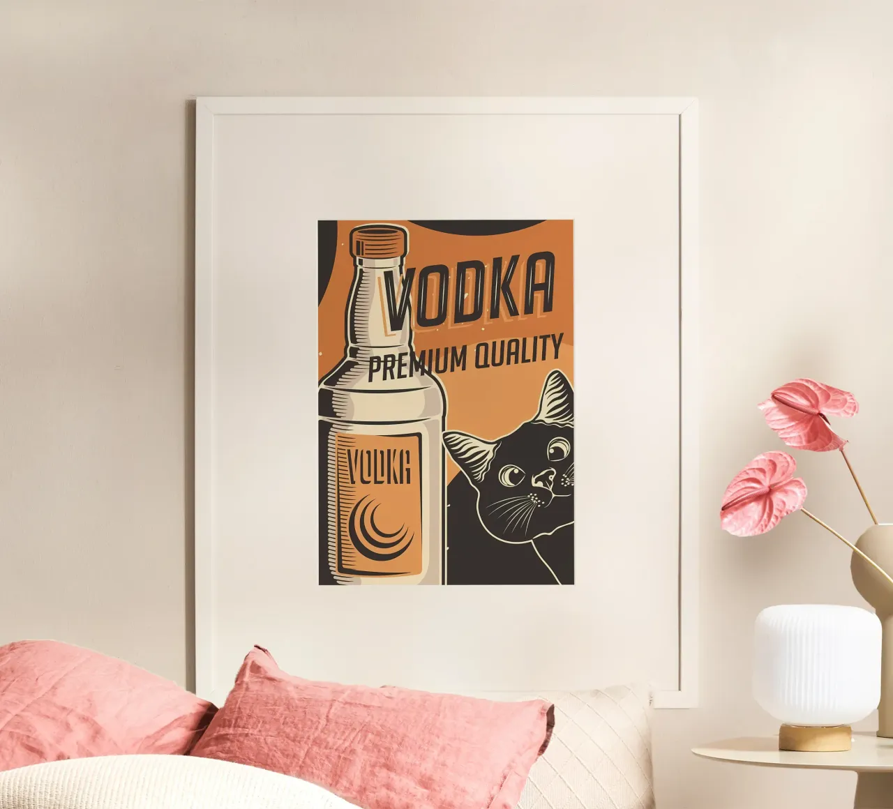 Gatto Vodka carta hahnemühle da Monique A Hooper
