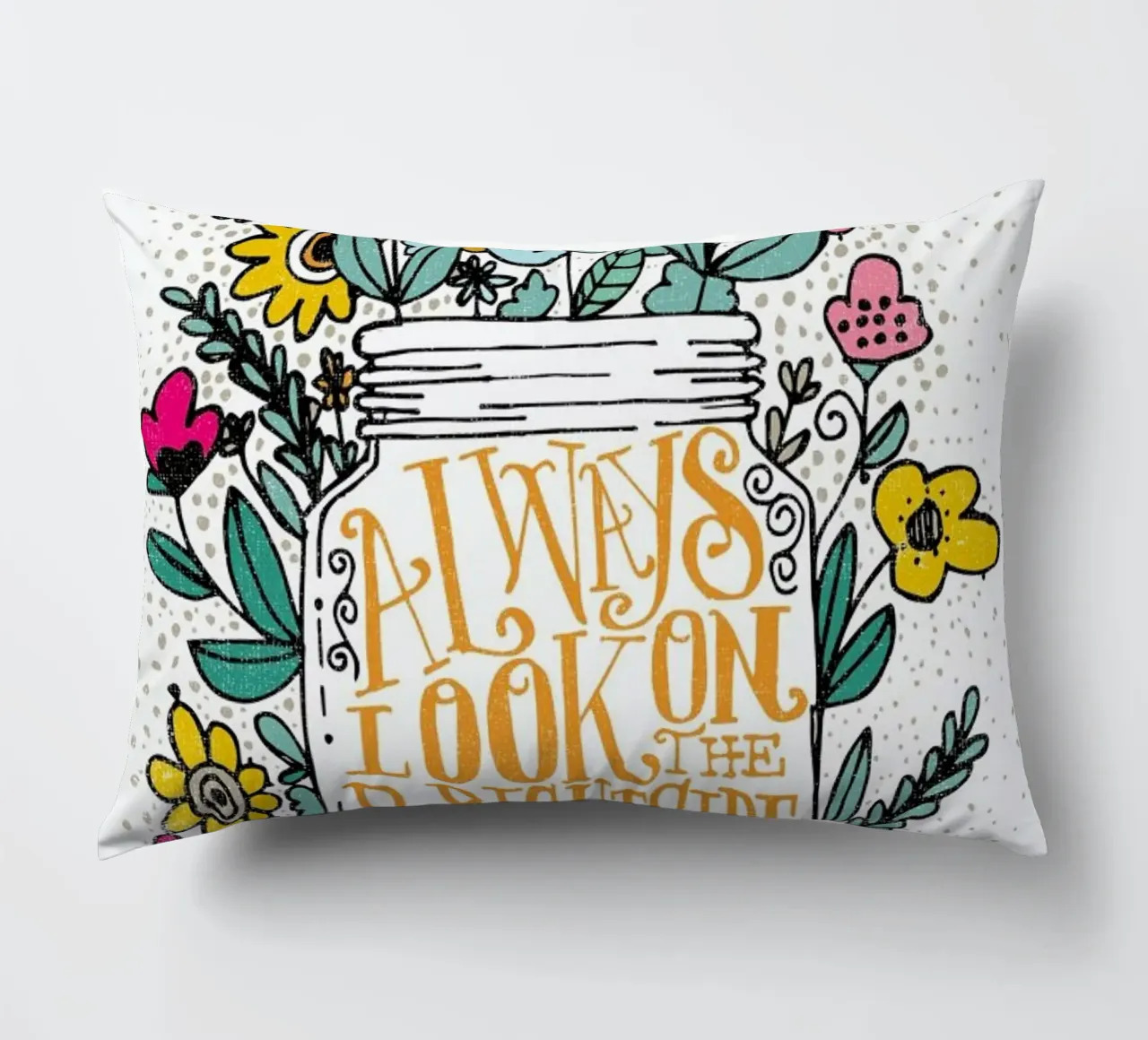 always look on the bright side cuscino da Matthew Taylor Wilson