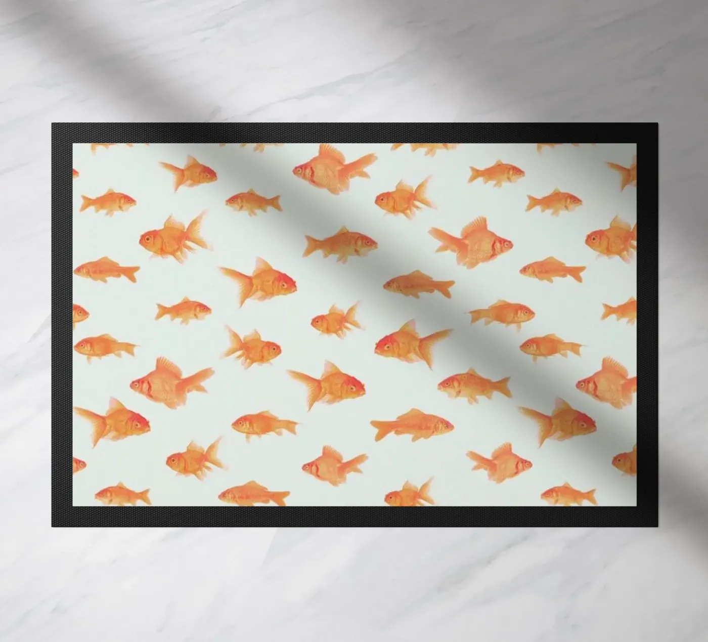 Goldfish deurmat van Kind of Style