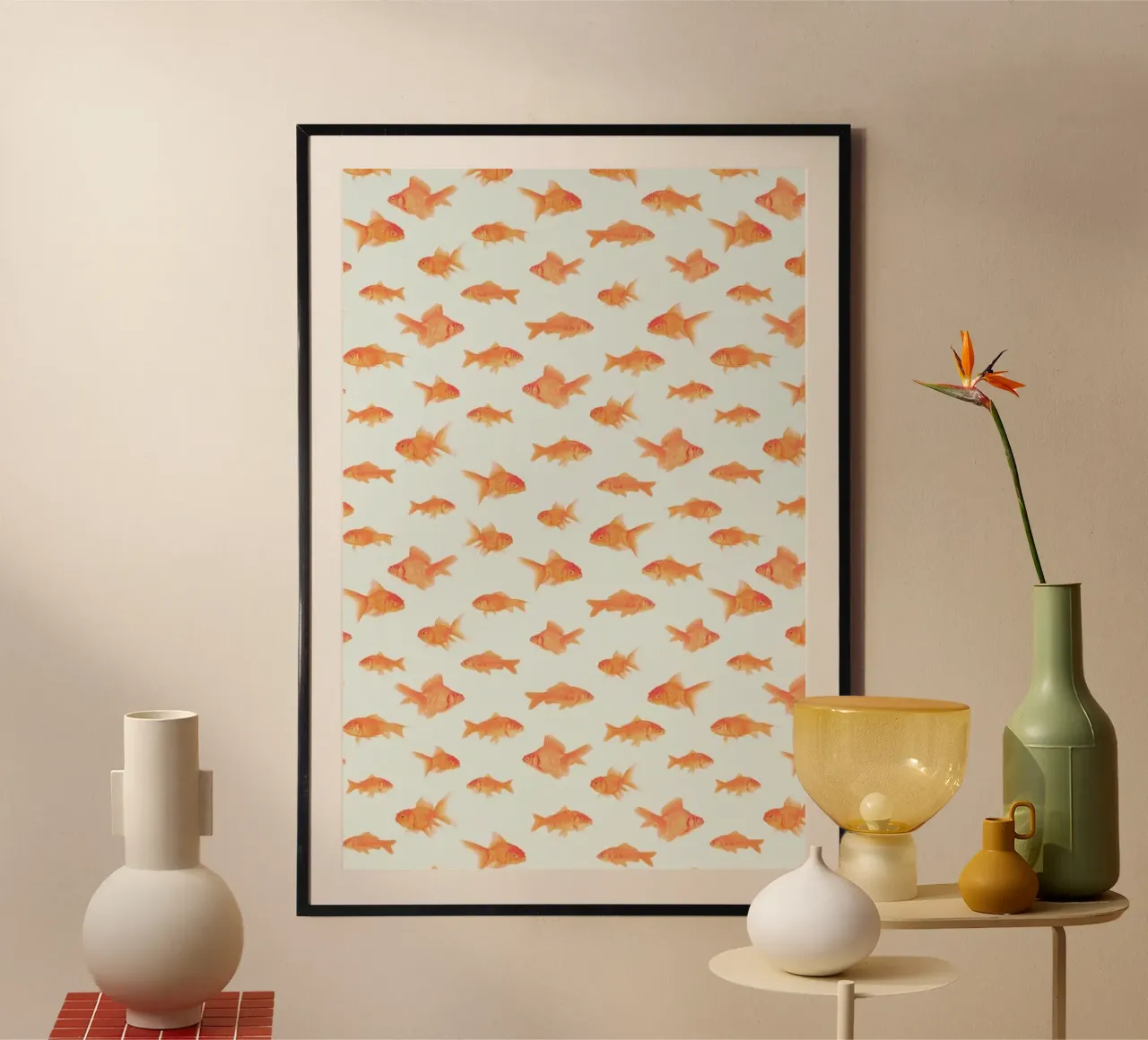 Goldfish carta hahnemühle da Kind of Style