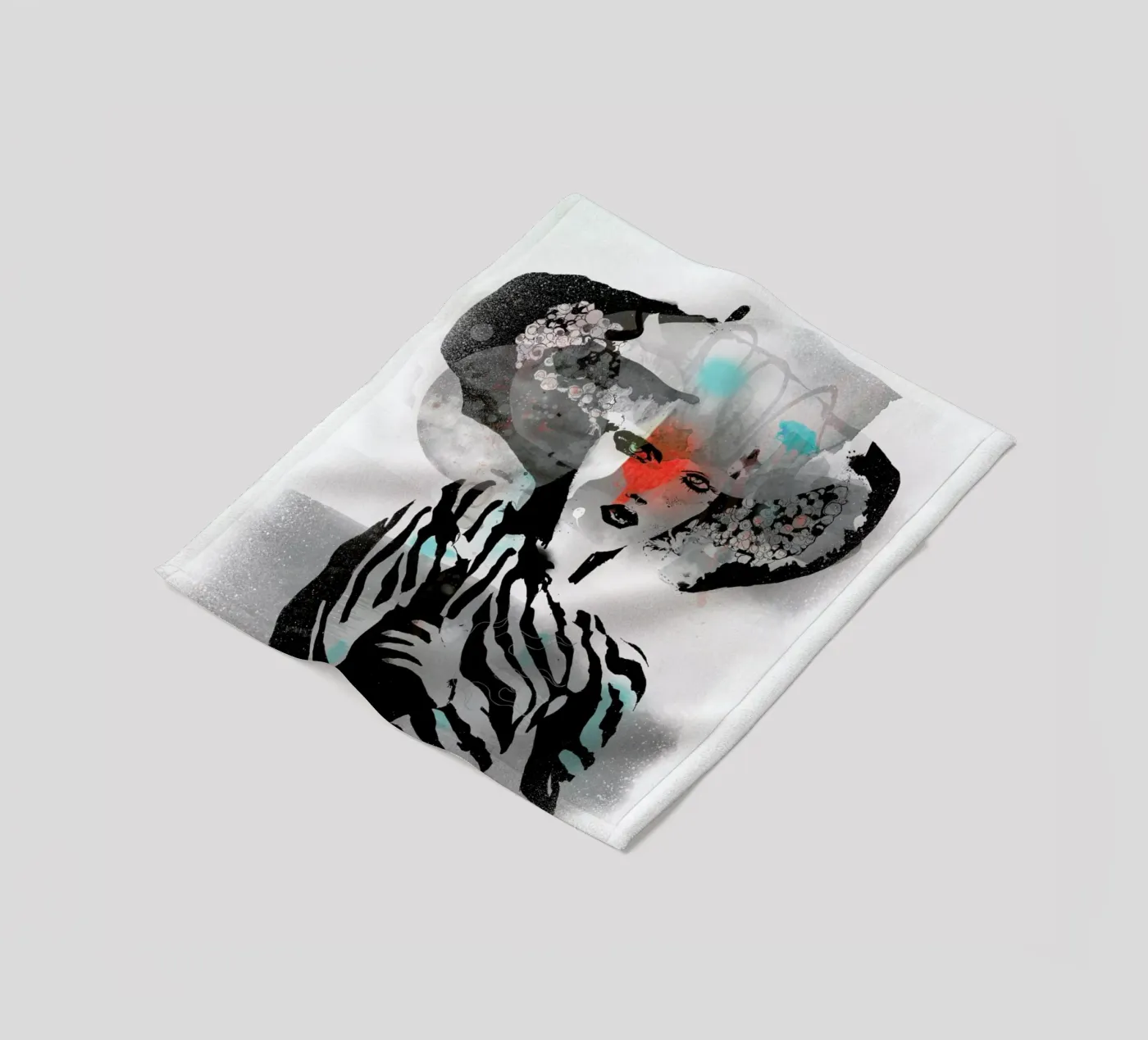 Swallow fleece blanket by Giulio Iurissevich