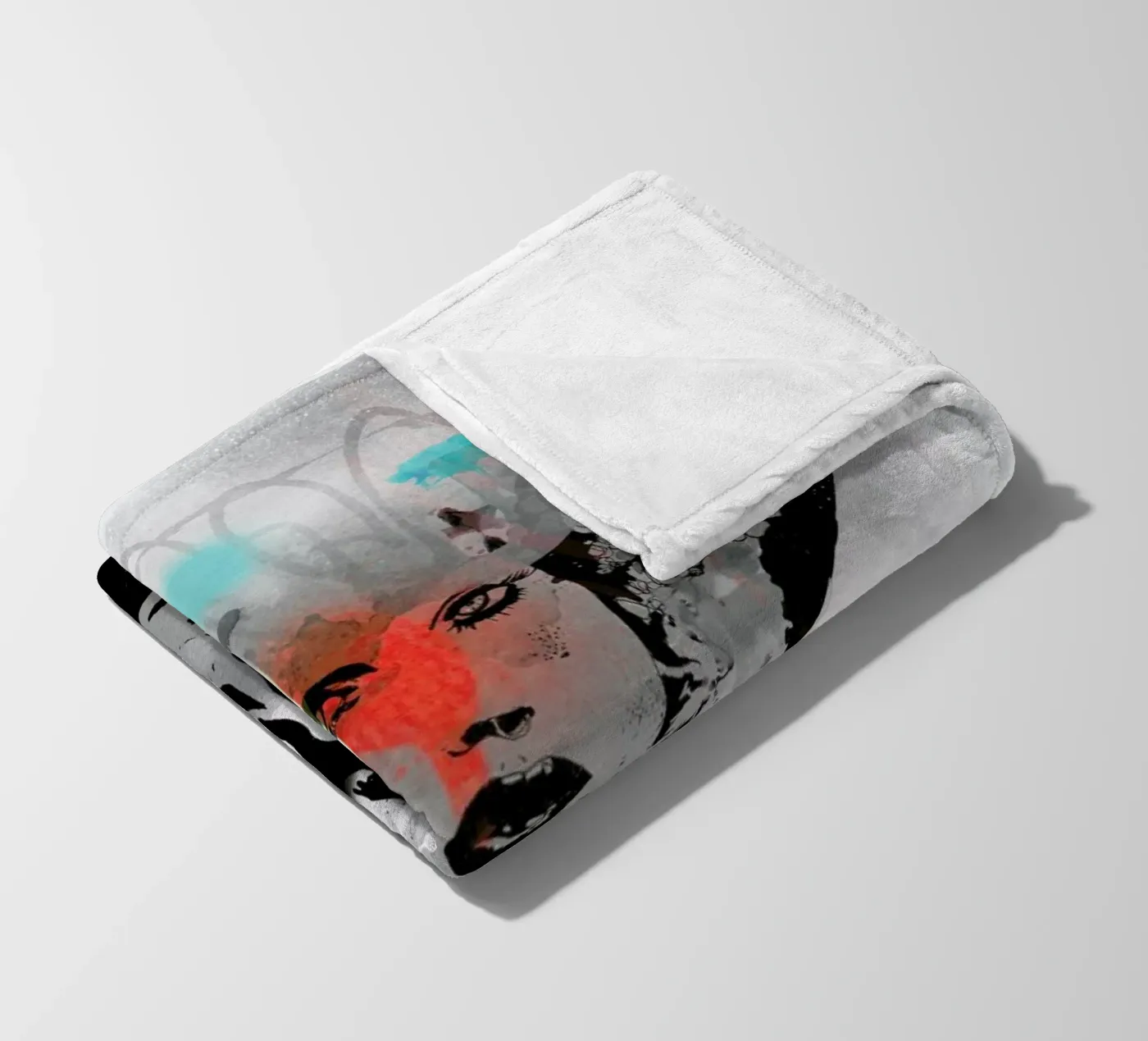 Swallow fleece blanket by Giulio Iurissevich