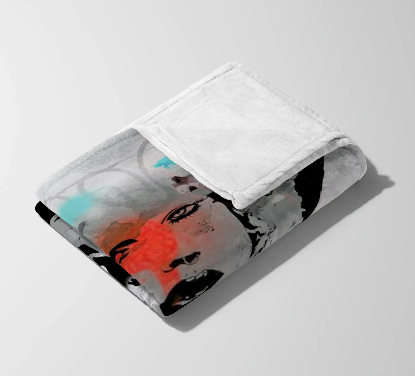 Swallow fleece blanket by Giulio Iurissevich