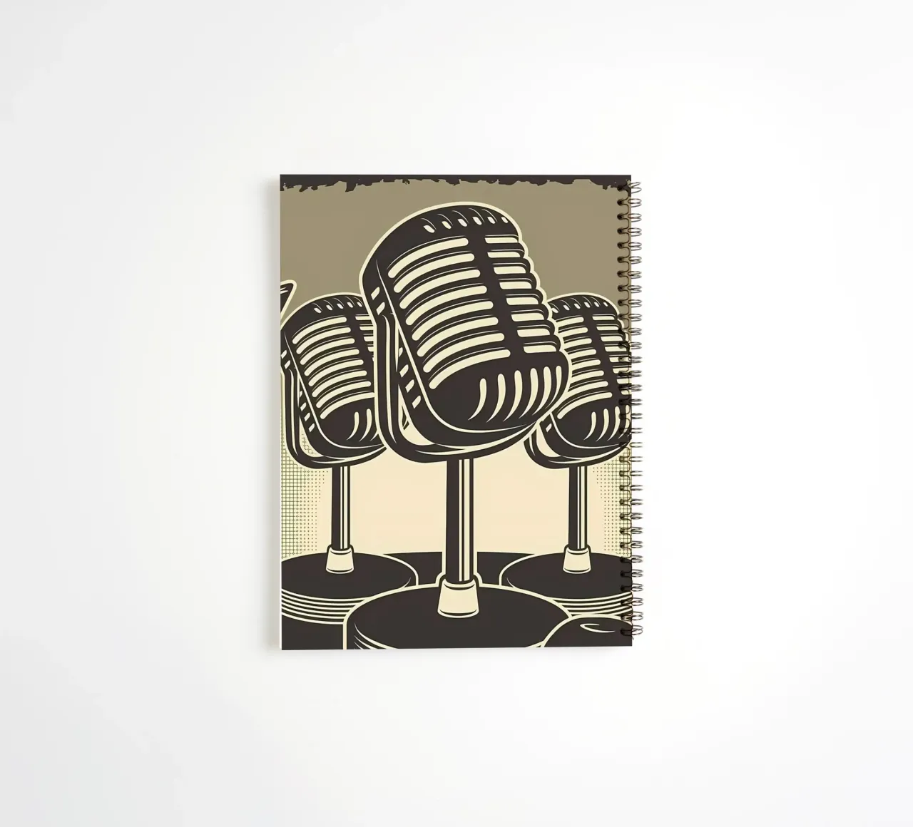 Funny Cats Podcast spiral notebook by Monique A Hooper