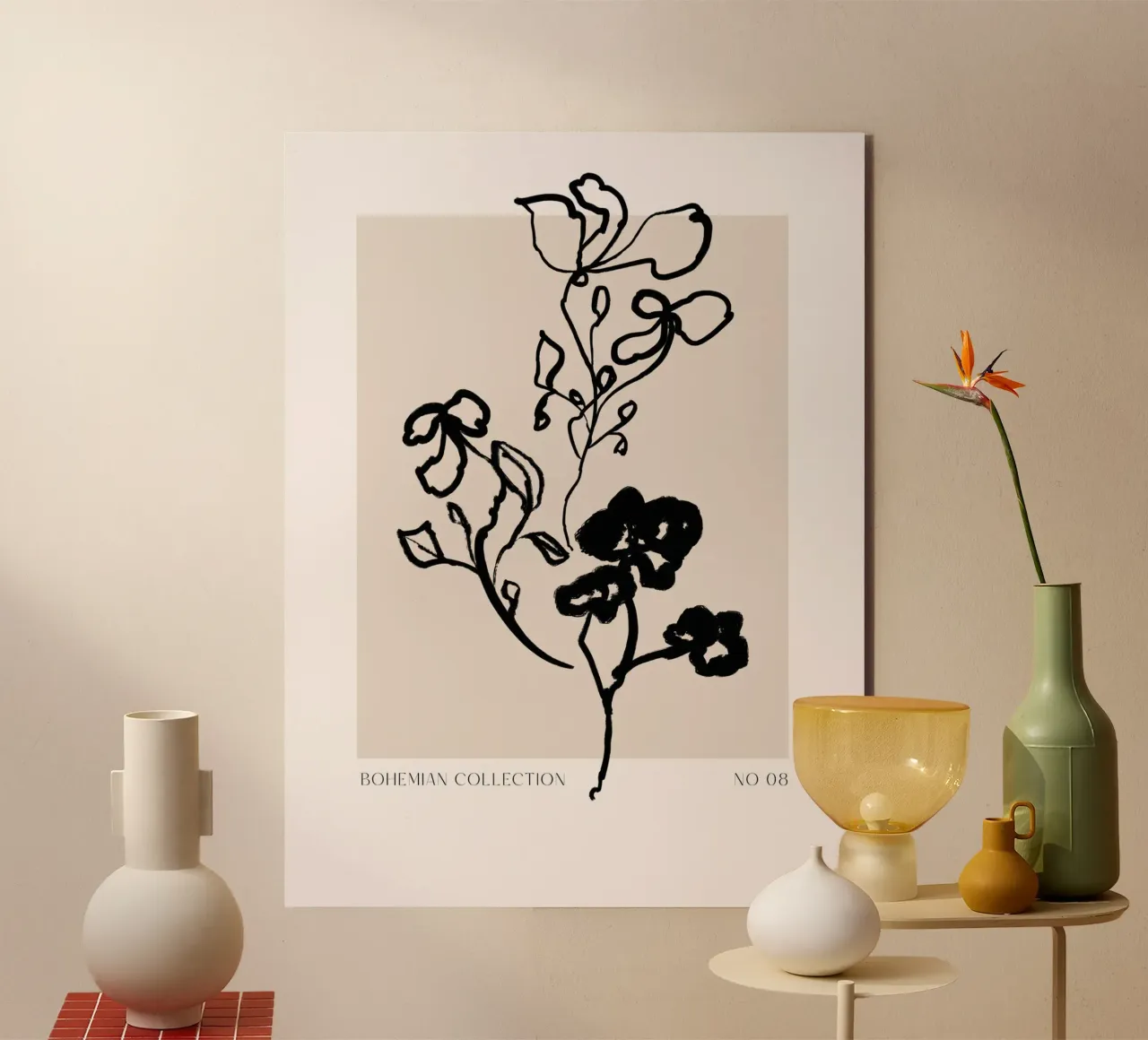 Botanical Collection No 08 alluminio dibond da treechild
