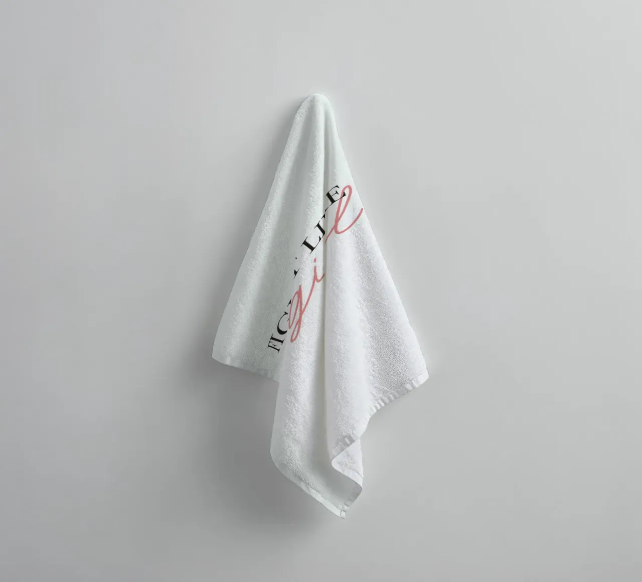 Fight Like A Girl towel by Studio One