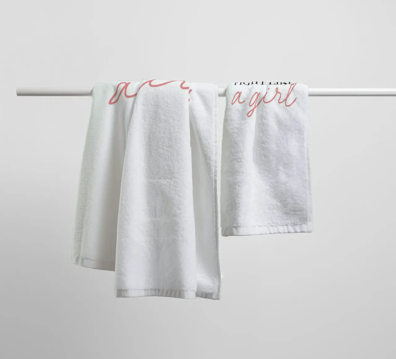 Fight Like A Girl towel by Studio One