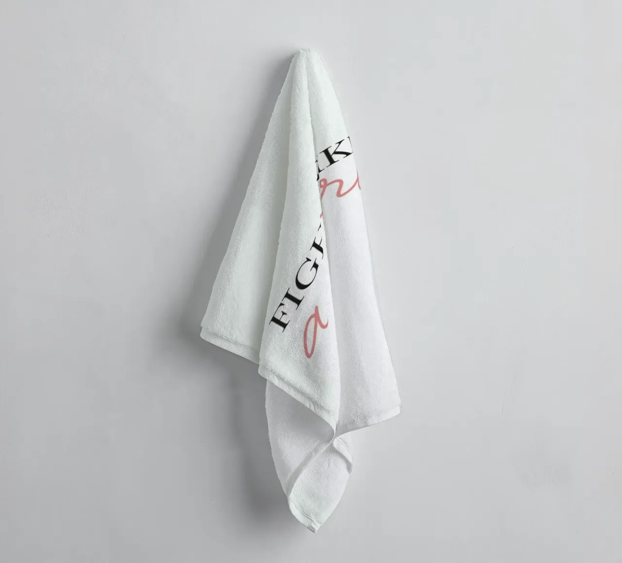 Fight Like A Girl towel by Studio One