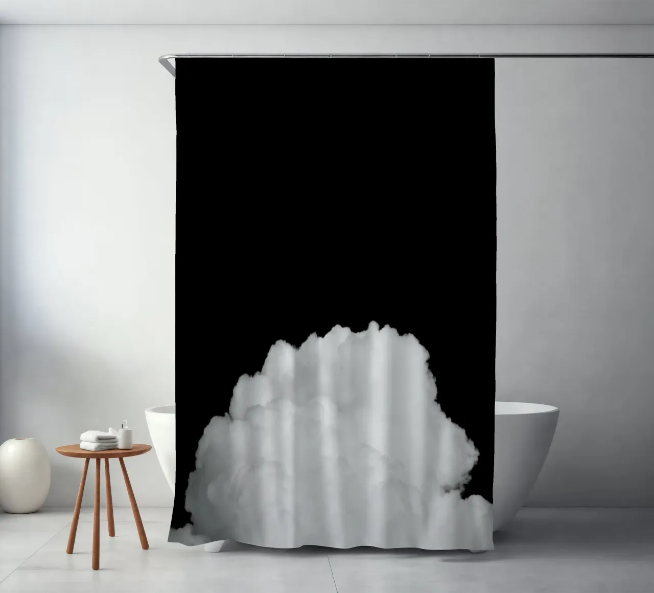 Black Clouds II rideau de douche de Tal Paz-Fridman