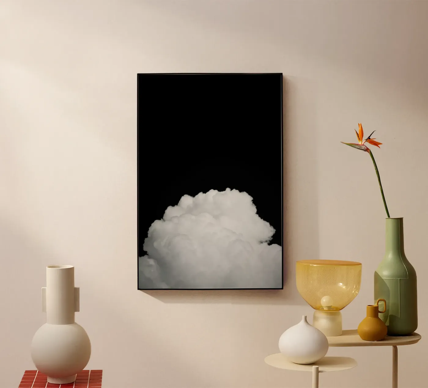 Black Clouds II Acryl-Glas von Tal Paz-Fridman