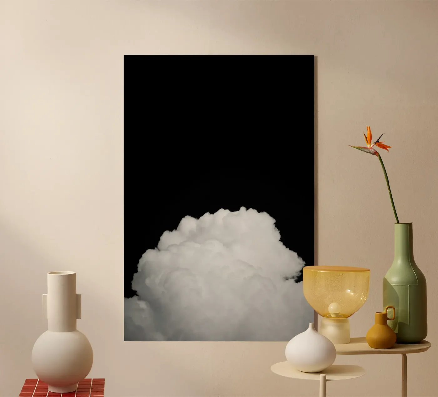 Black Clouds II Acryl-Glas von Tal Paz-Fridman