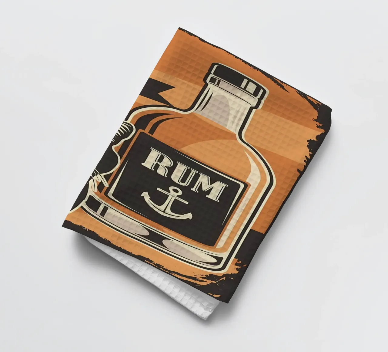 Cat Rum meme torchon de Monique A Hooper