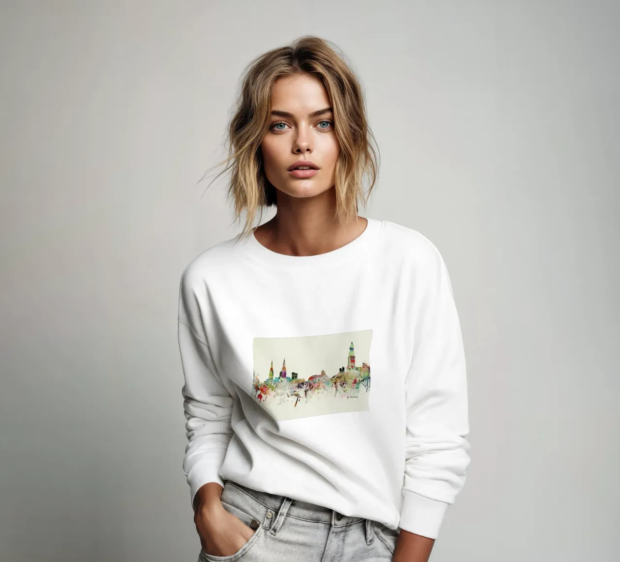 Hamburg sweatshirt van Brian Buckley
