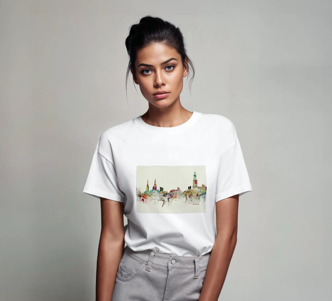 Hamburg T-Shirt von Brian Buckley