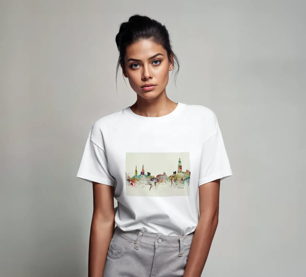Hamburg t-shirt by Brian Buckley