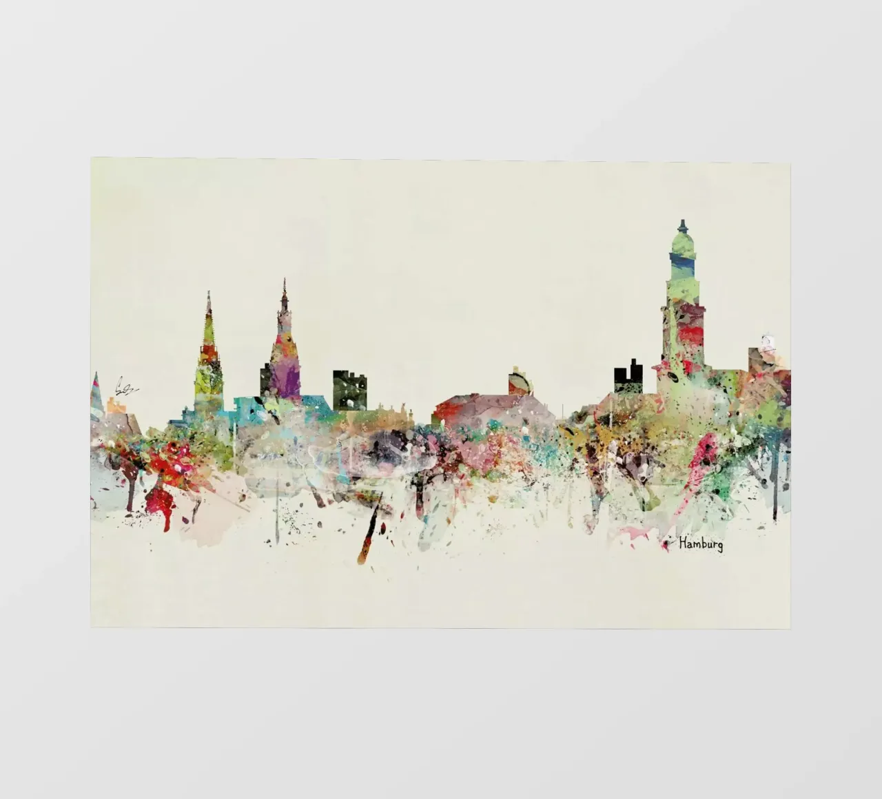 Hamburg telo in pvc da Brian Buckley