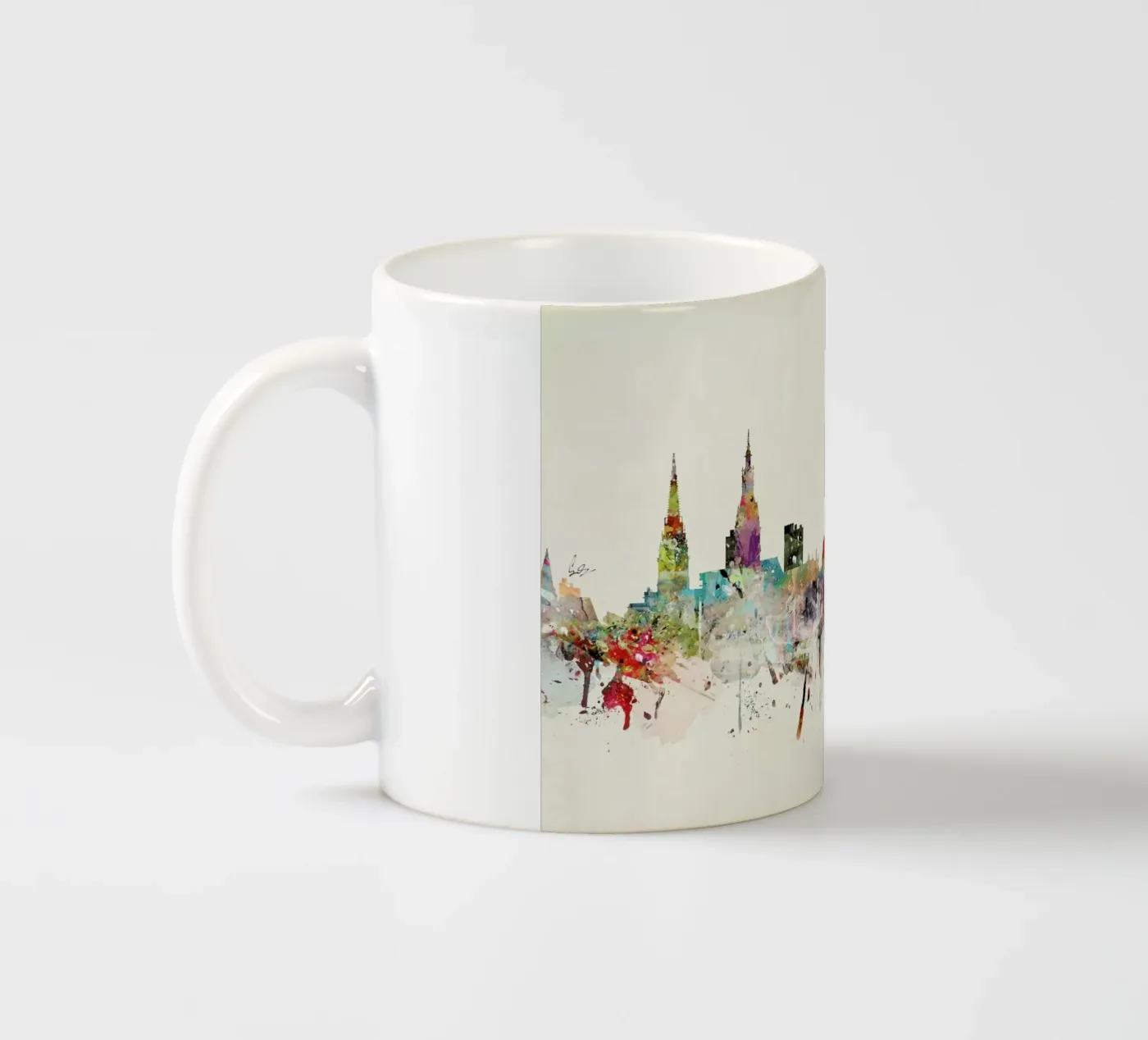 Hamburg ceramic mug by Brian Buckley