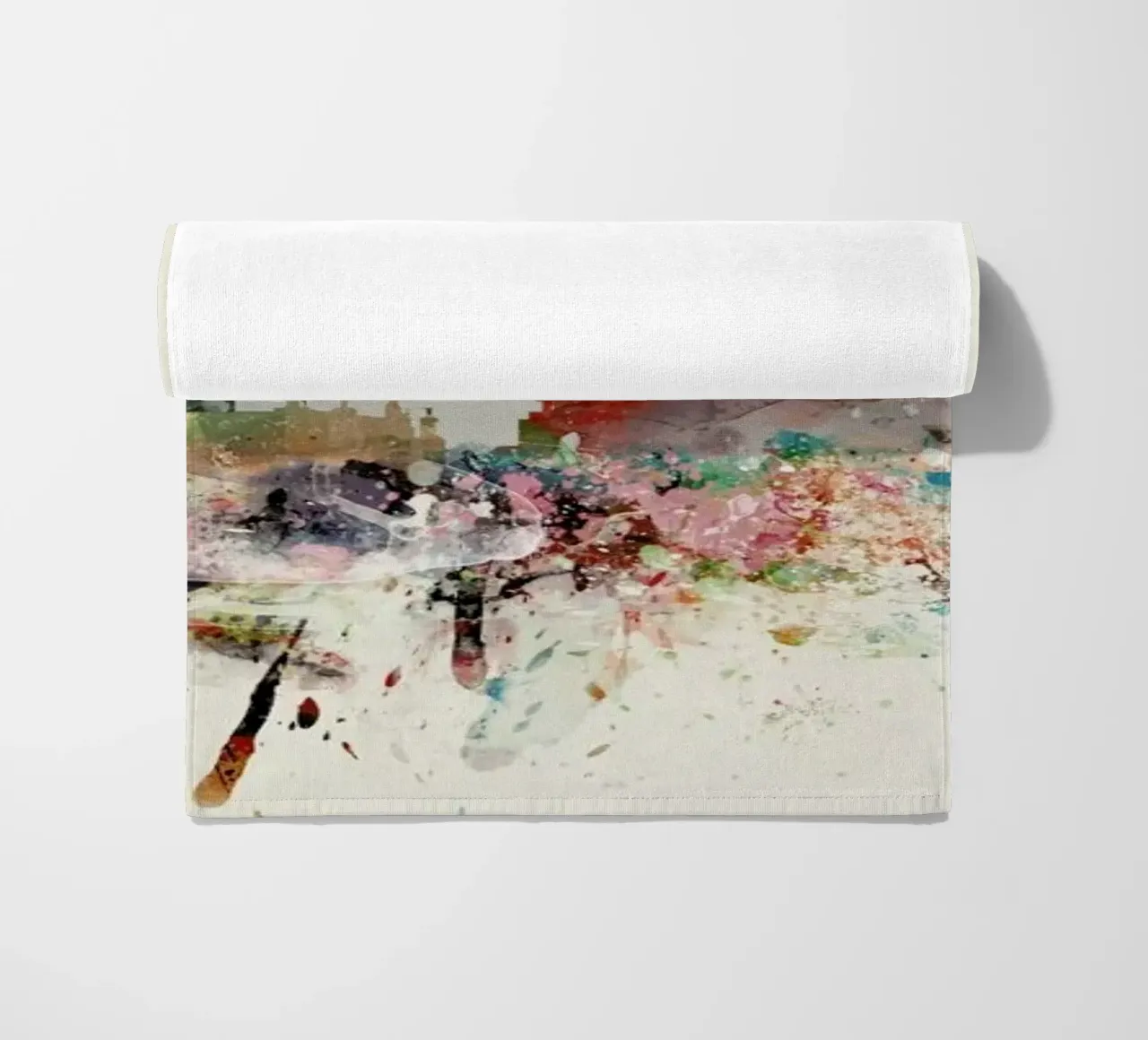 Hamburg beach towel by Brian Buckley