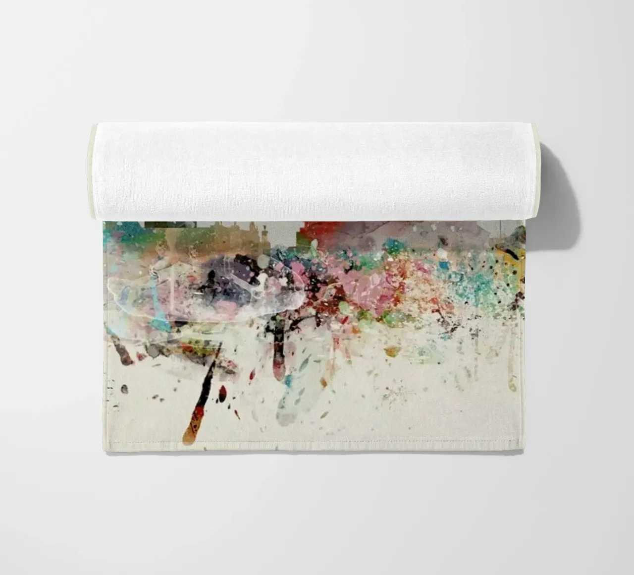 Hamburg beach towel by Brian Buckley